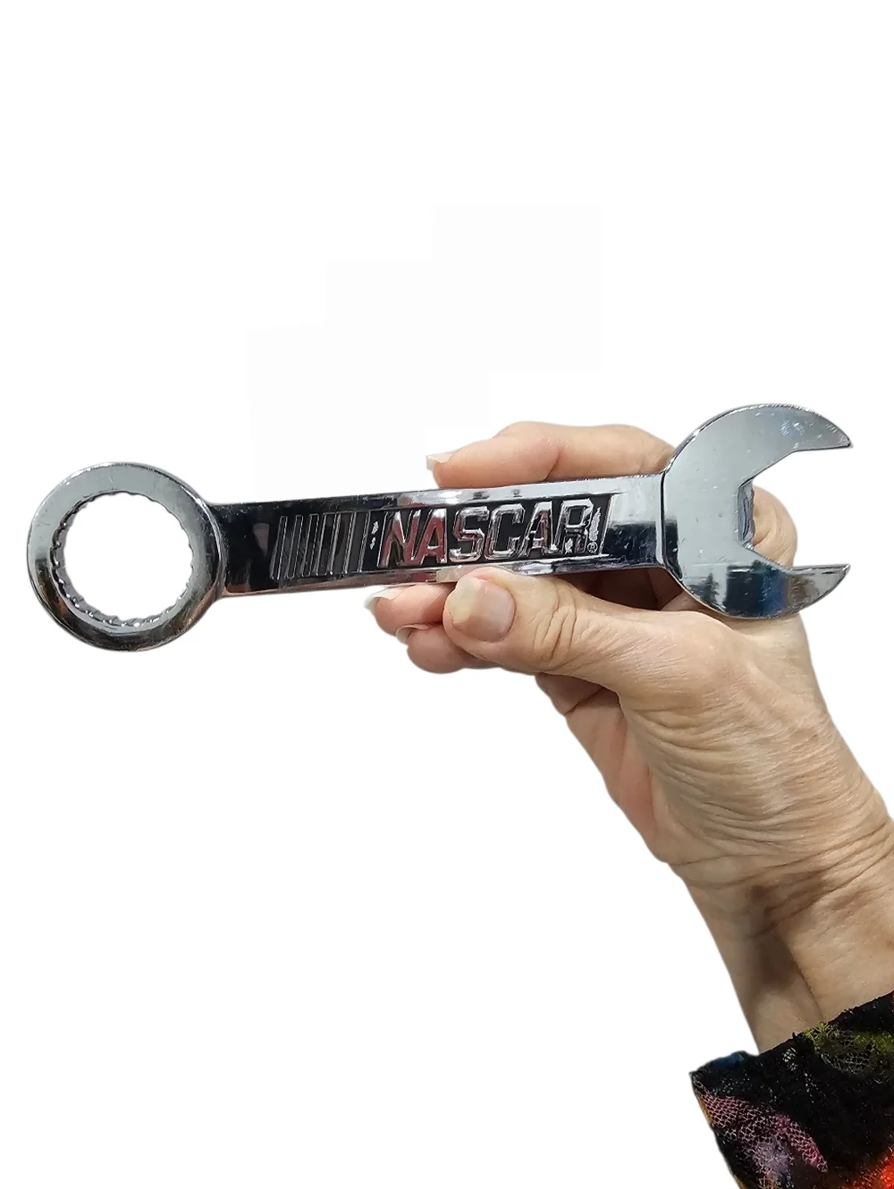 NASCAR Mechanics Wrench Bottle Opener Used
